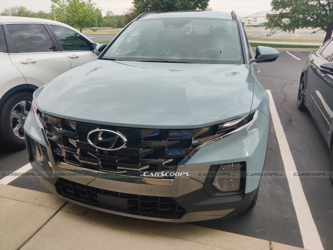 Bán tải Hyundai Santa Cruz bản thương mại xuất hiện tại Mỹ - Hình 4
