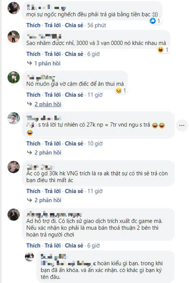 Chuyển nhầm số ngân phiếu cực lớn lên tới gần chục triệu VNĐ trong VLTK 1 Mobile, game thủ khóc cầu cứu VNG - Hình 4
