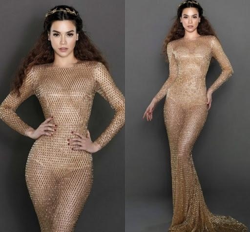 Học sao Việt cách mặc trang phục màu nude vừa sang trọng mà không kém duyên - Hình 5