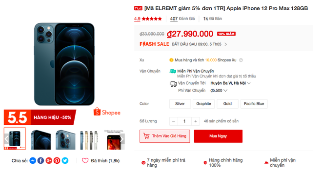 iPhone và nhiều sản phẩm Apple đang được giảm giá sâu trong ngày hội siêu sale 5/5 - Hình 7