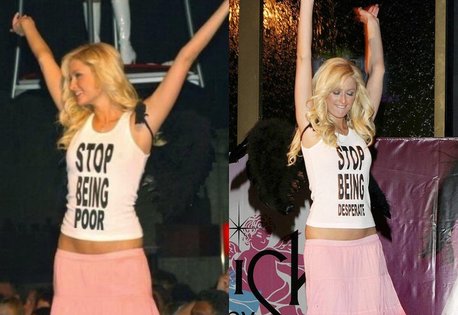 Paris Hilton lên tiếng về chiếc áo bị chỉ trích 16 năm trước - Hình 1