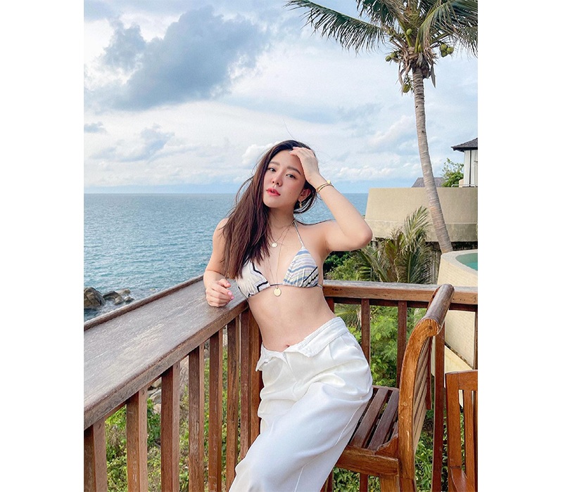 Sắp chạm ngưỡng 30, nữ DJ Thái vẫn làm nhiều người ghen tỵ bởi ngoại hình đẹp rực lửa - Hình 4