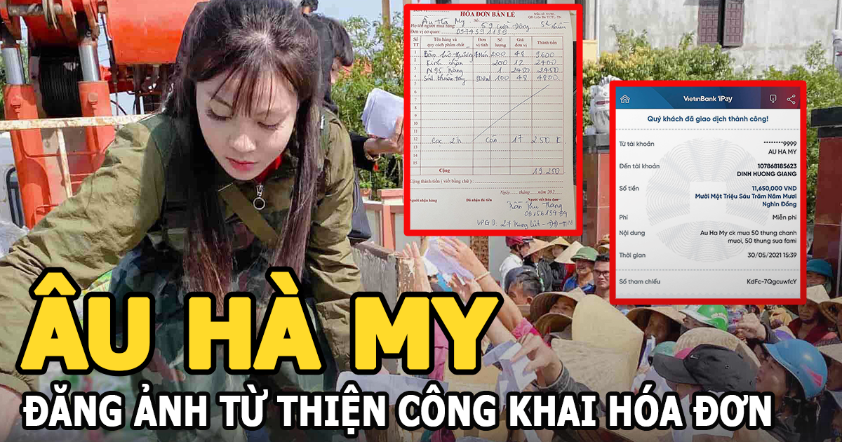 Âu Hà My đăng ảnh làm từ thiện, công khai hóa đơn : Minh bạch dù chỉ 1 đồng - Hình 5