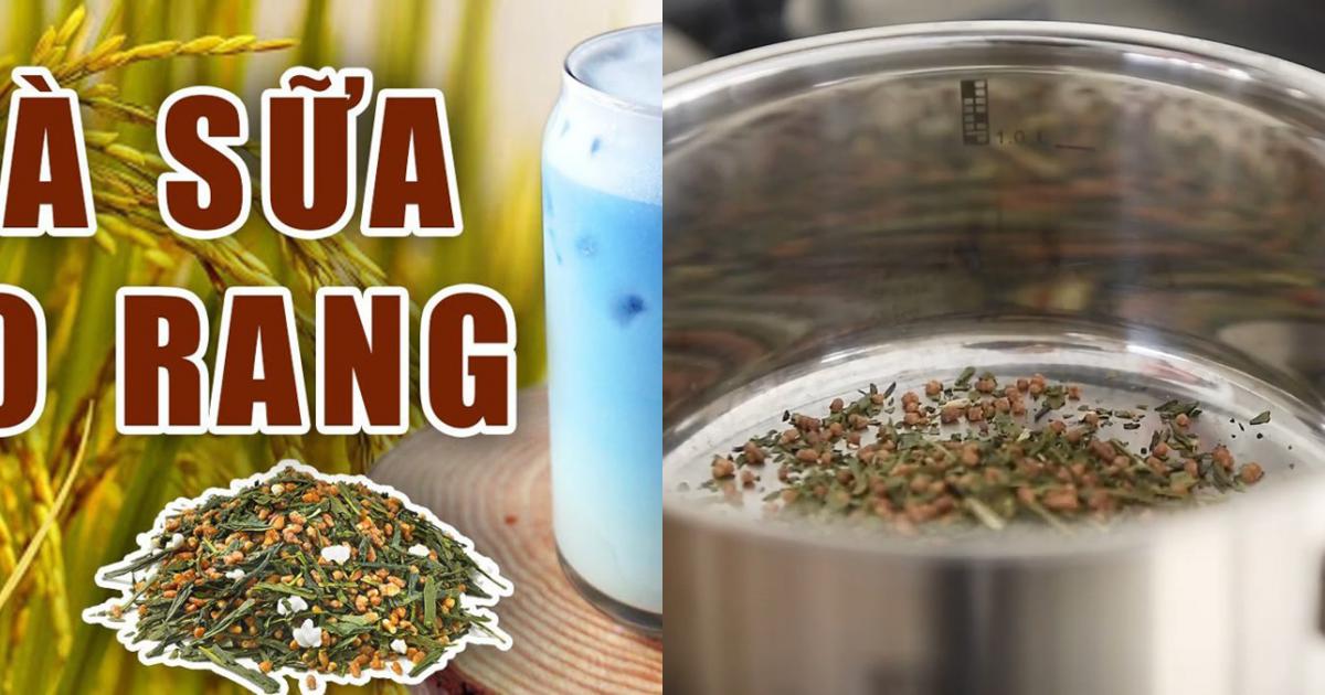 2 cách làm trà sữa gạo rang nước cốt dừa và hoa đậu biếc ngọt ngào tươi mát - Ẩm thực - Việt Giải Trí