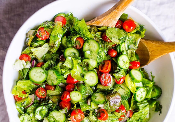 Cách làm Salad trộn dầu giấm tươi ngon nhất