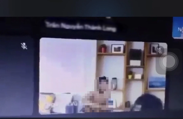 Xôn xao đoạn clip ghi lại cảnh cặp đôi sinh viên mây mưa ngay trong lớp học online - Hình 1
