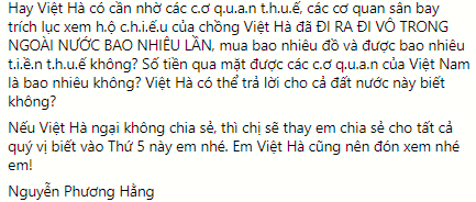 HOT - Bà Phương Hằng tức điên khi bị bạn thân vu khống, vạch trần bí mật năm 16 t.uổi - Hình 3