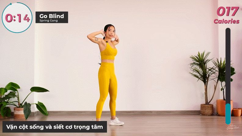 Tập bụng mà không nằm, không cần thảm thế mà Hana Giang Anh cũng nghĩ ra được, làm theo đến đâu là thấy múi đến đó - Hình 3