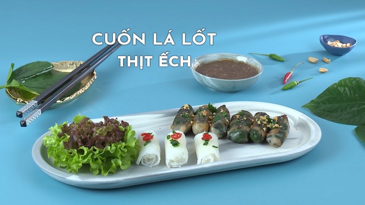 2 cách làm cá cuốn lá lốt và ếch cuốn lá lốt mới lạ thơm ngon hấp dẫn - Hình 19