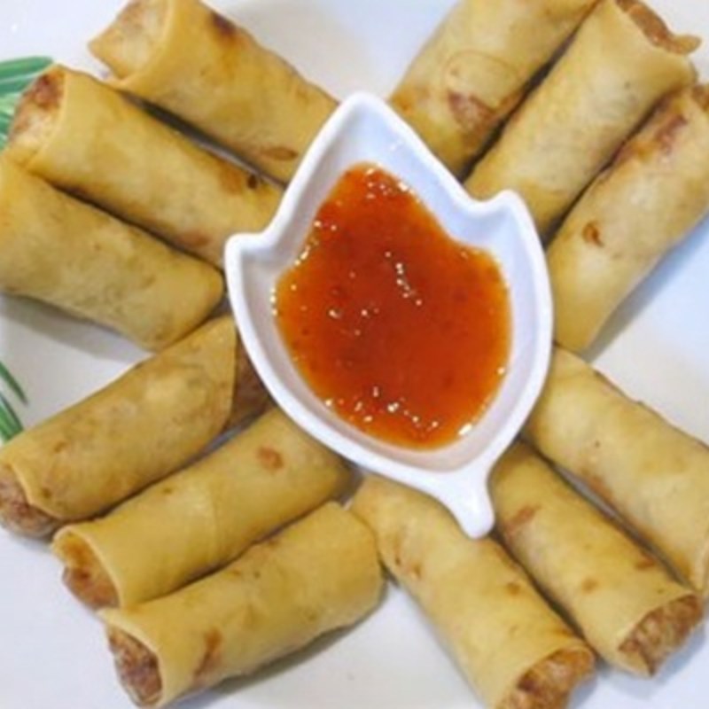 Cách làm chả giò tôm thịt khoai môn giòn tan thơm béo dễ làm tại nhà - Hình 11