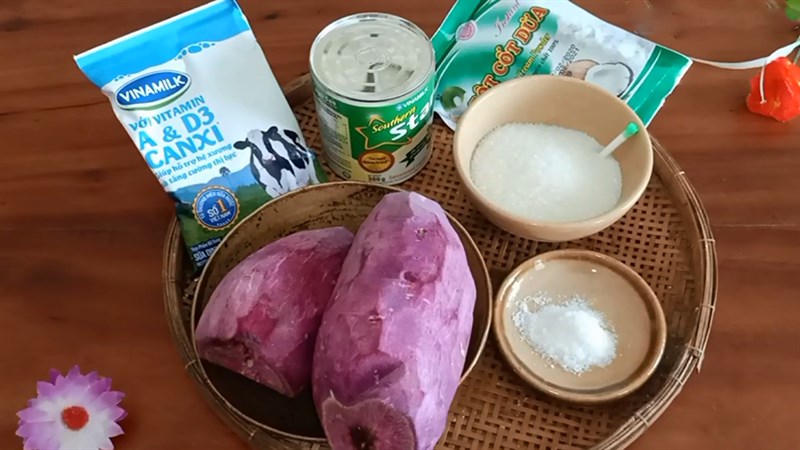 Cách làm kem khoai lang tím mát lạnh, thơm béo, cực đơn giản - Hình 1