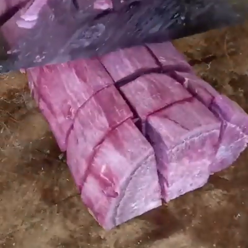 Cách làm kem khoai lang tím mát lạnh, thơm béo, cực đơn giản - Hình 3