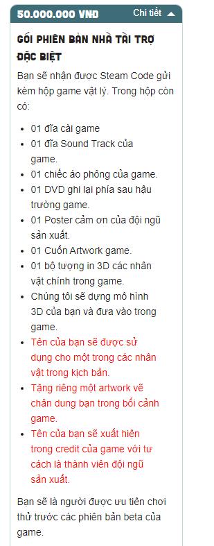 Hiker Games chính thức hé lộ giá từng phiên bản của tựa game 300475, bản rẻ nhất chỉ từ 500.000 VND - Hình 8