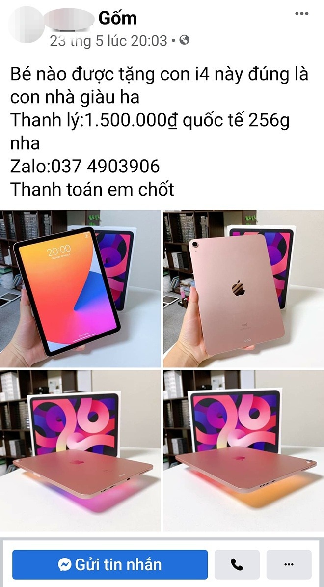 Những chiêu độc của thánh lừa bán hàng online - Hình 2