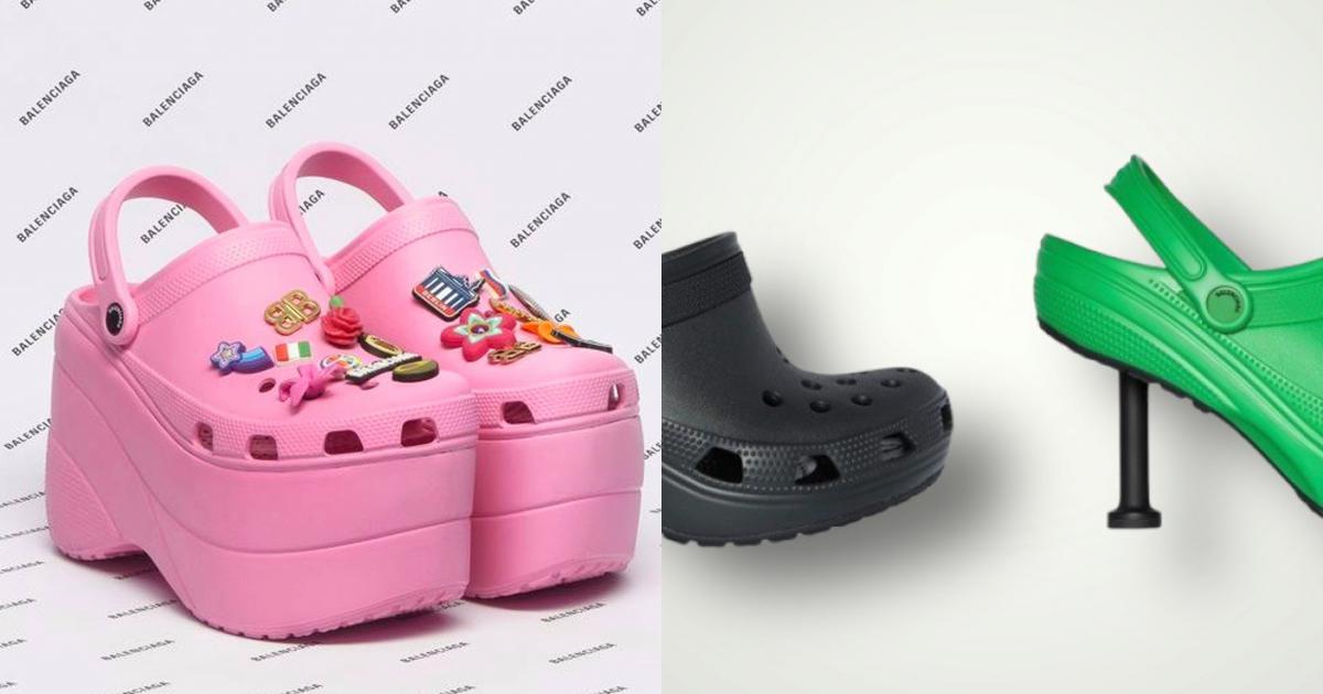 Giày Crocs cao gót mới ra mắt bị chê xấu - Thời trang - Việt Giải Trí