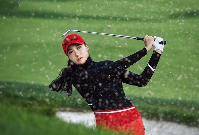 Nữ golf thủ Hàn Quốc bị nhầm là người mẫu - Hình 4