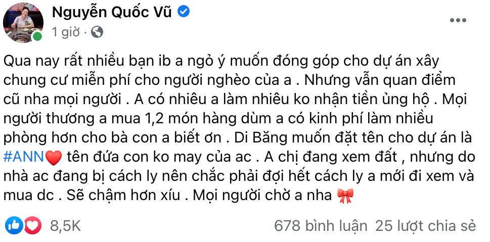 Đoàn Di Băng từ chối nhận ủng hộ xây chung cư miễn phí cho người nghèo - Hình 3