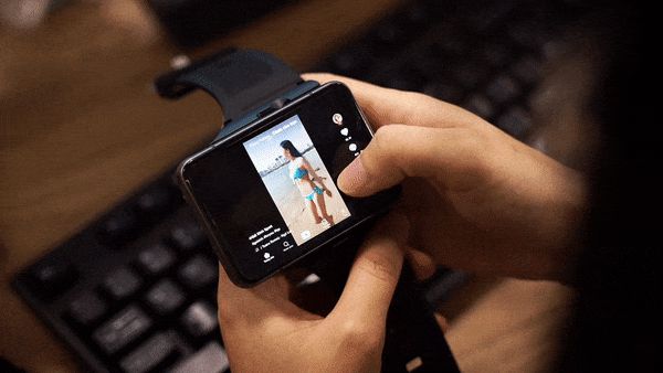 Trên tay Lokmat Appllp Max: Smartwatch siêu to khổng lồ chạy Android, có 4G, cấu hình ngon, đánh game phà phà - Hình 14