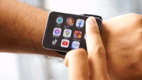 Trên tay Lokmat Appllp Max: Smartwatch siêu to khổng lồ chạy Android, có 4G, cấu hình ngon, đánh game phà phà - Hình 12