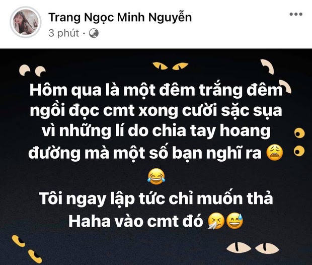 Vinh Râu block Lương Minh Trang sau phát ngôn: Mình vẫn sẽ bảo vệ Trang - Hình 2