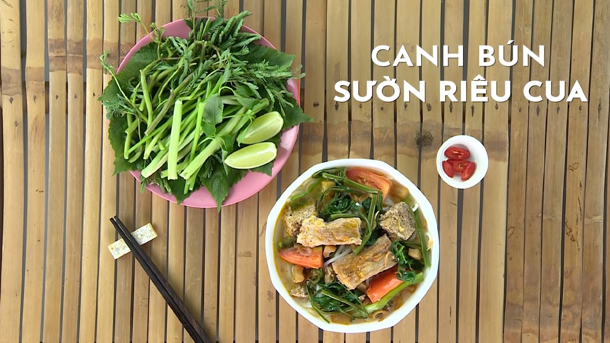 2 cách làm bún sườn cải chua và riêu cua hấp dẫn đổi vị cho bữa ăn - Hình 21