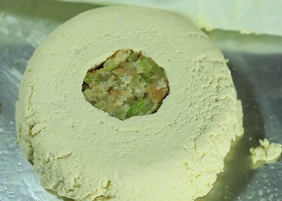 Cách làm bánh đậu phụ nhồi rau củ độc đáo - Hình 5