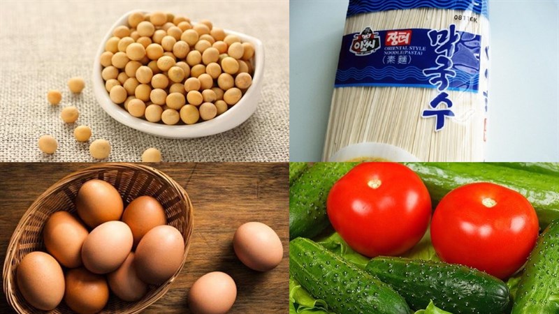 Cách làm mì lạnh sữa đậu nành (Kongguksu) Hàn Quốc thơm ngon chuẩn vị - Hình 1