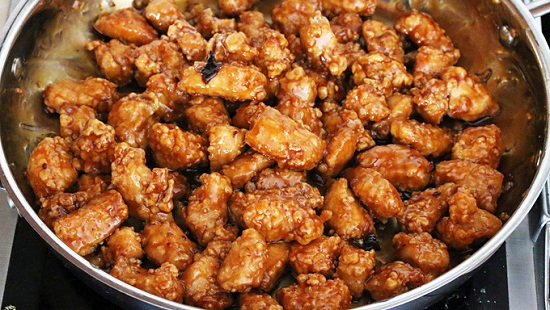 Cách làm món gà Tả Tông Đường Trung Quốc theo kiểu Mỹ - Hình 11