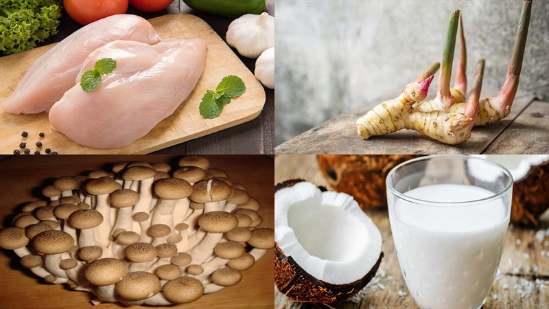 Cách nấu súp gà cốt dừa kiểu Thái - Tom Kha Gai béo ngậy chuẩn vị Thái - Hình 1