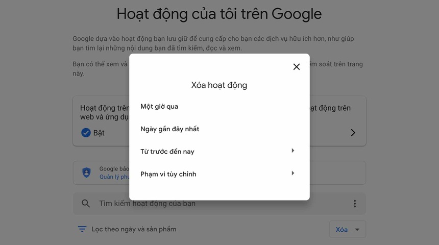 Cách xóa cụm từ vừa tìm kiếm trên Google - Hình 2