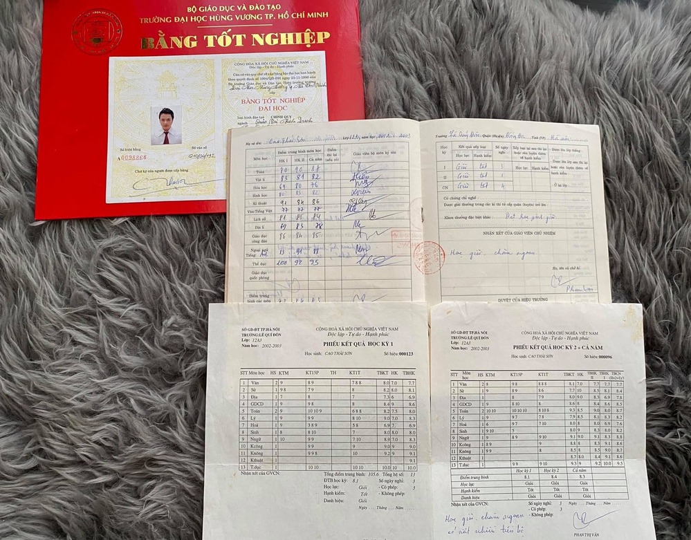 Cao Thái Sơn khoe thành tích học tập, tốt nghiệp Quản trị kinh doanh - Hình 4