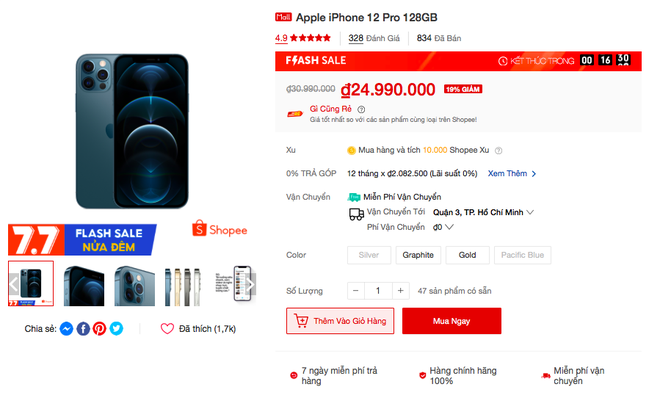 iPhone đang giảm giá cực mạnh trong ngày hội siêu sale 7/7 - Hình 6