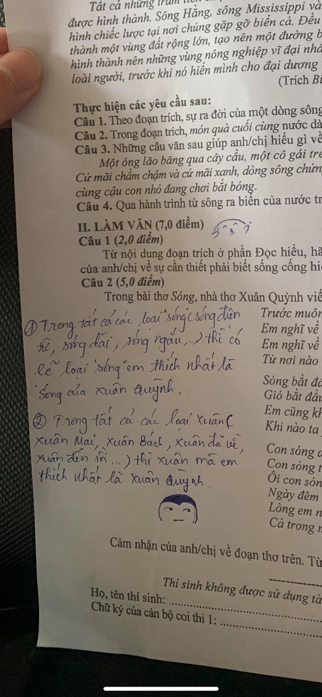 Khóc thét vì nữ sĩ Xuân Quỳnh bị thí sinh chuyển giới, một tác giả khác tuy đã đi xa tối vẫn thấy đang trả lời phỏng vấn trên tivi - Hình 3