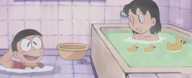 Không gian như Nobita, đây là phản ứng của Conan khi thấy bạn gái khỏa thân 100% trước mắt! - Hình 7