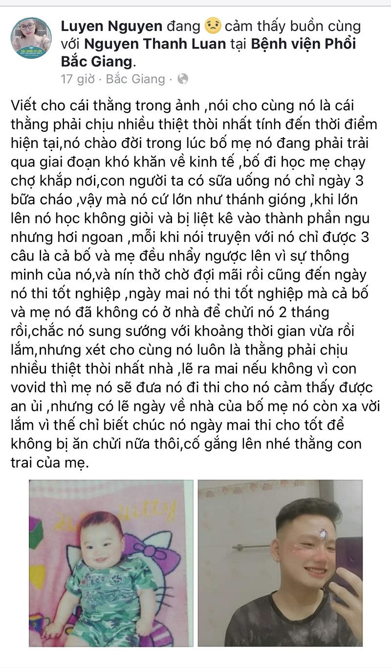 nhoi long tam su cua bac si tuyen dau chong dich truoc ngay con trai thi tot nghiep thpt 97c 5873256