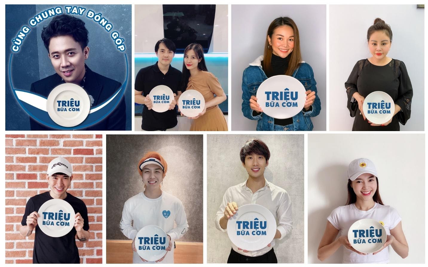 Nối tiếp hành trình Triệu Bữa Cơm cùng thông điệp của các nghệ sĩ Triệu bữa cơm mang theo triệu tình yêu thương