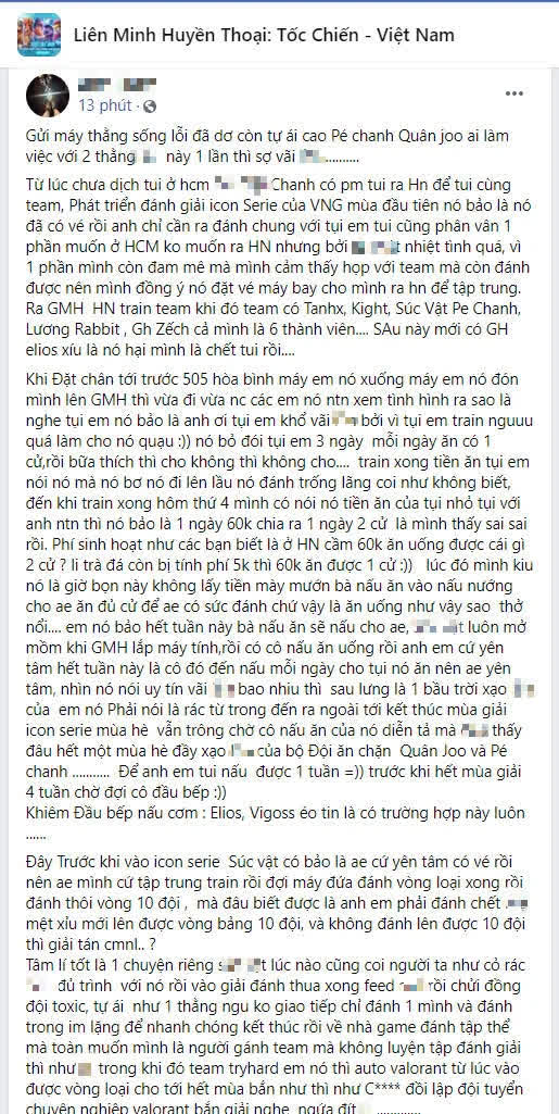 Ông hoàng cày thuê, ăn cháo đá bát bị tố bỏ đói đồng đội 3 ngày, cầm Darius đi rừng feed thì chửi anh em? - Hình 3