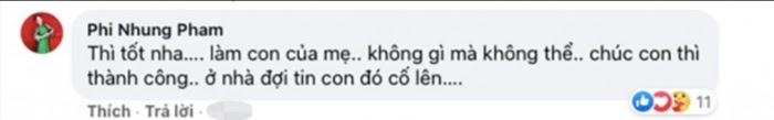 Phi Nhung gửi lời chúc đến con trai Hồ Văn Cường: Thi tốt nha, làm con của mẹ, không gì mà không thể - Hình 3