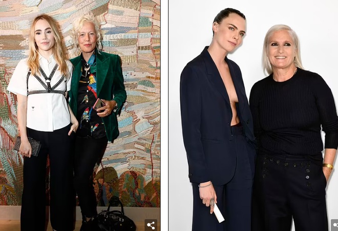 Siêu mẫu đồng tính Cara Delevingne táo bạo diện vest không nội y - Hình 4