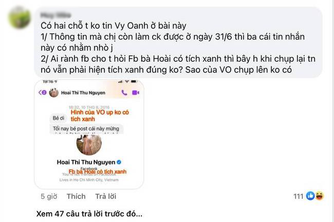 Netizen chỉ ra chi tiết nhỏ cho thấy Vy Oanh photoshop tin nhắn với Hoa hậu Thu Hoài, nhưng liệu có hợp lý? - Hình 5