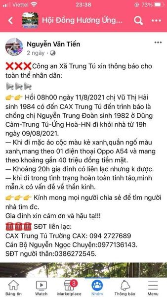 MỚI: CĐM tấn công Facebook nghi của hung thủ ném xác người đàn ông xuống ao phi tang - Hình 1