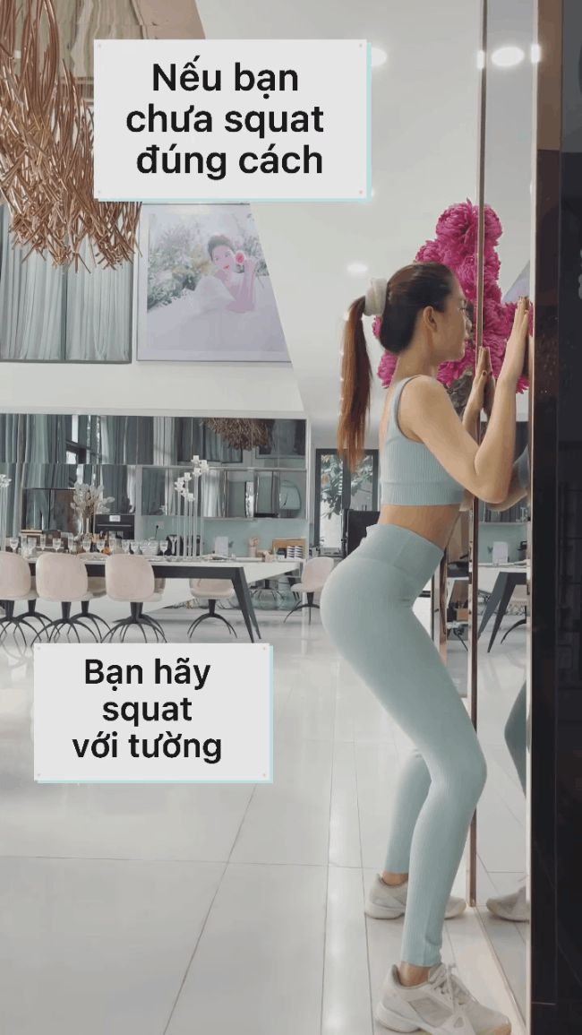 Ngọc Trinh chỉ cách tập squat để mông cong, săn chắc: Dân tình lại lao vào bóc mẽ điểm sai lè - Hình 3