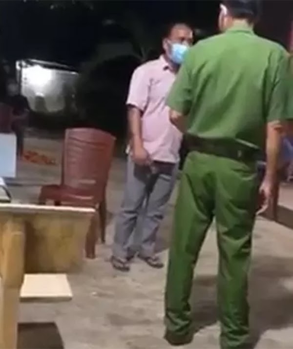 Ăn nhậu giữa mùa dịch còn thách thức công an còng tay đi, tôi không ngán đâu - Hình 1