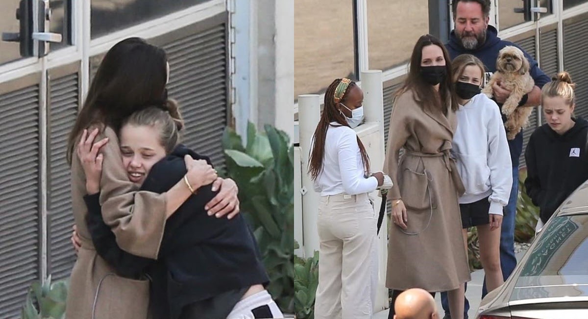 Angelina Jolie đến bệnh viện cùng con gái từng có ý định chuyển giới - Hình 3