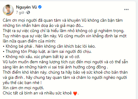 Ca sĩ Nguyên Vũ nói rõ việc đá xéo bà Phương Hằng, CEO Đại Nam lập tức lên tiếng - Hình 2