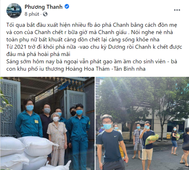 Phương Thanh đáp trả tin đồn mẹ ruột và con gái qua đời nhưng giấu nhẹm - Hình 1