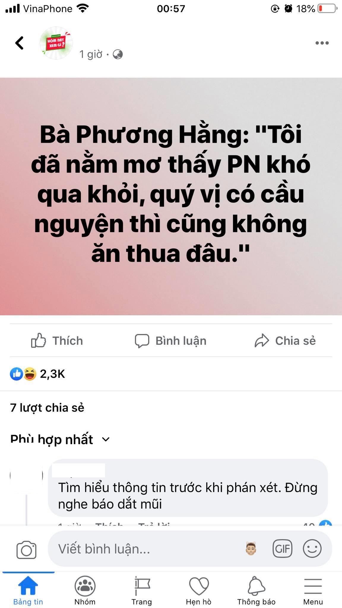 Bà Phương Hằng lên tiếng vụ trù ẻo Phi Nhung qua đời: Nó đủ phước thì nó sống - Hình 1