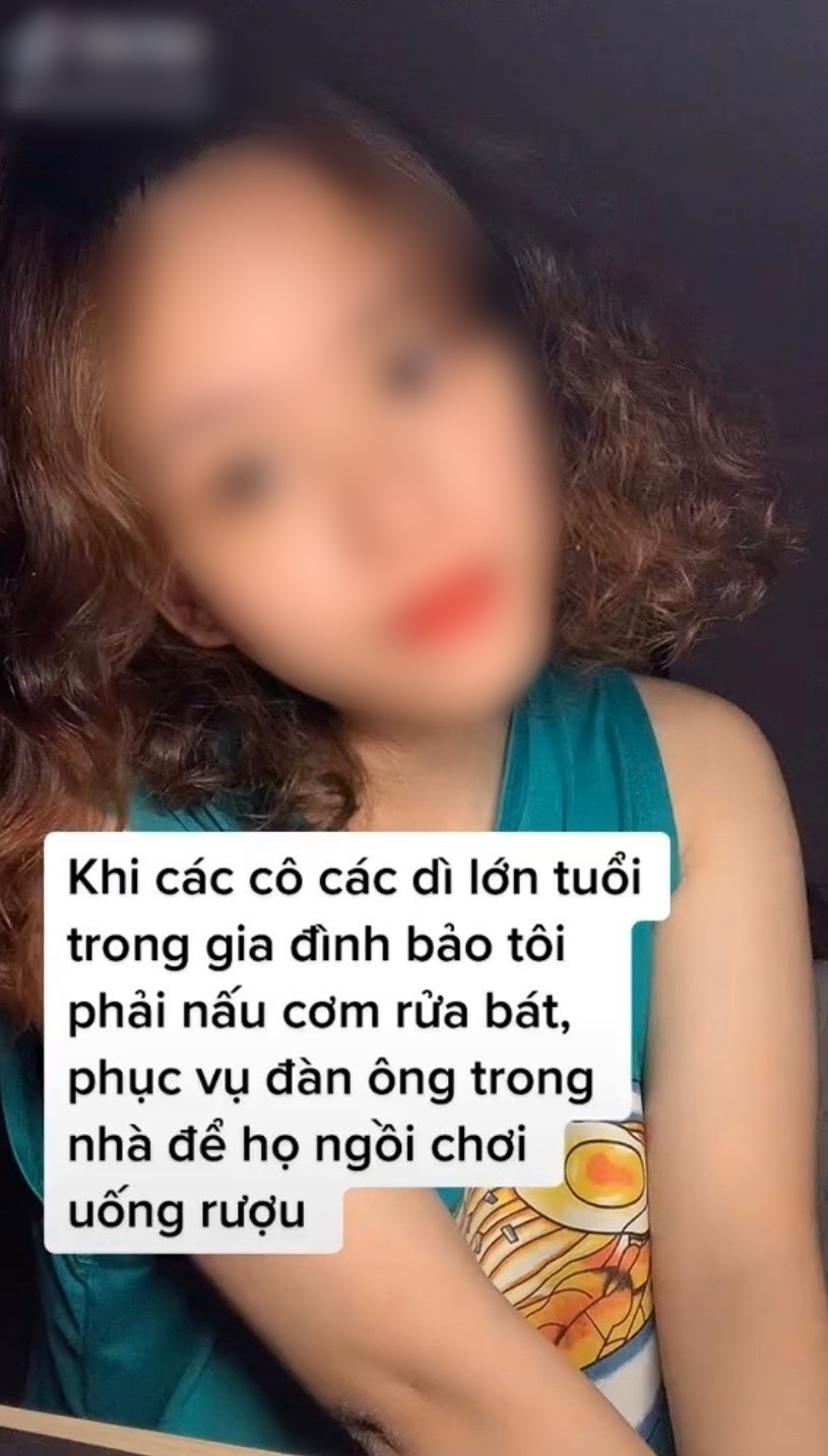 TikToker phát ngôn: Đàn bà rửa bát là phong tục của người Việt Nam gây tranh cãi - Hình 1