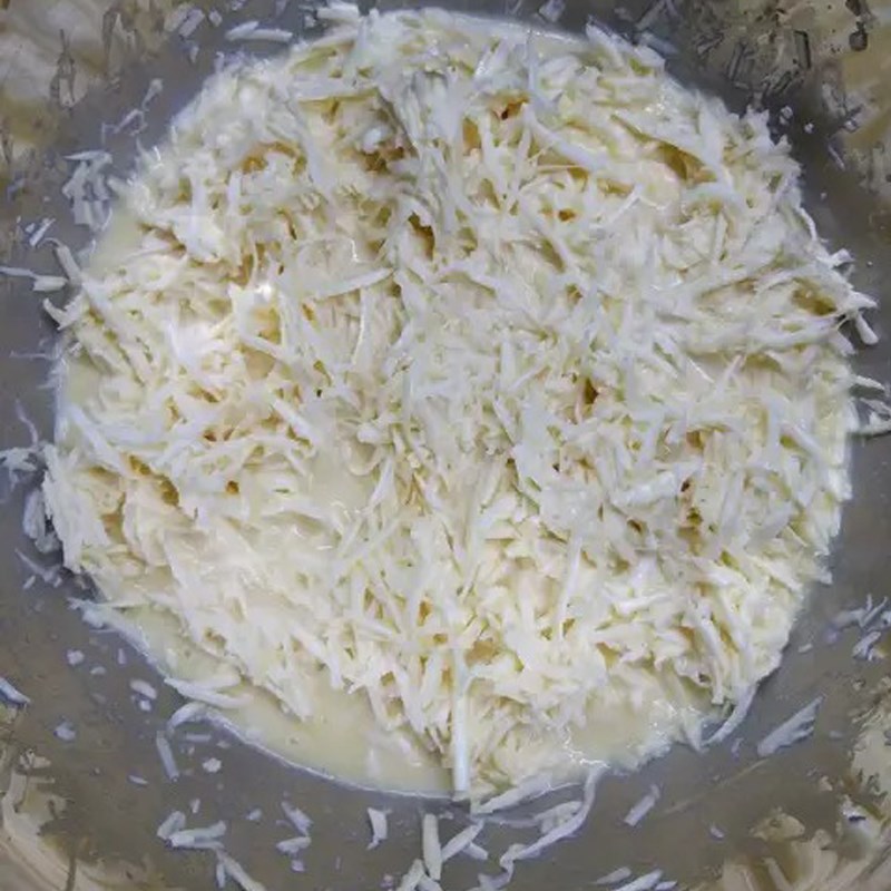 Cách làm bánh khoai mì bào sợi nướng thơm ngon dễ làm - Hình 4