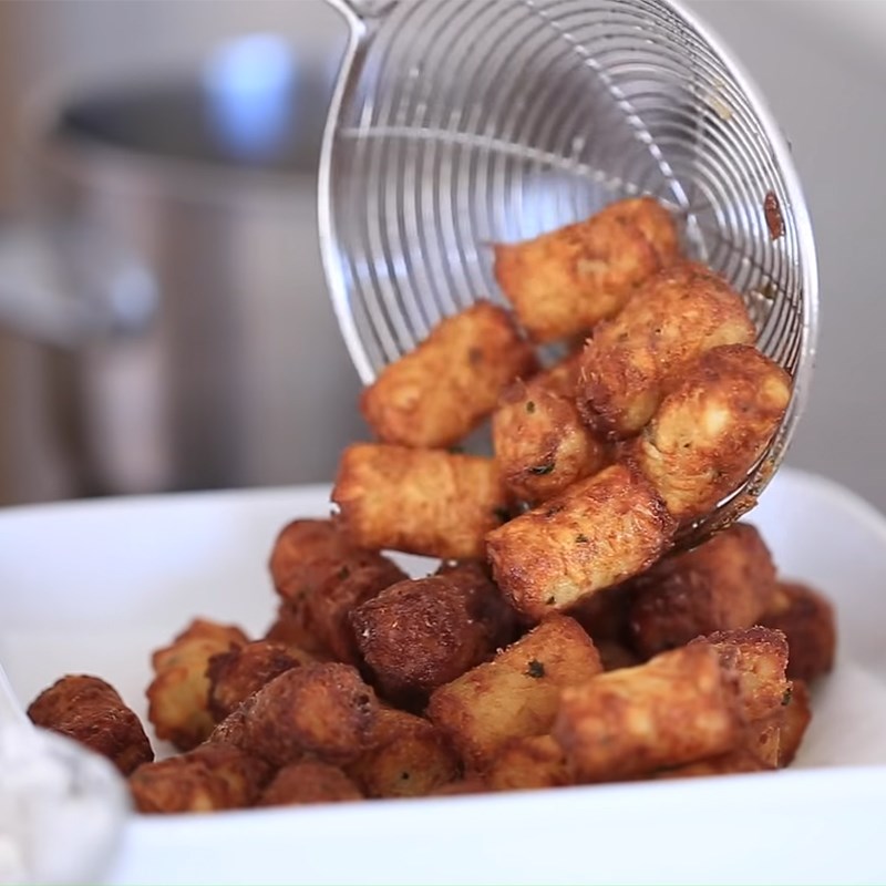 Cách làm Tater Tots - khoai tây chiên kiểu Mỹ thơm ngon hấp dẫn - Hình 12